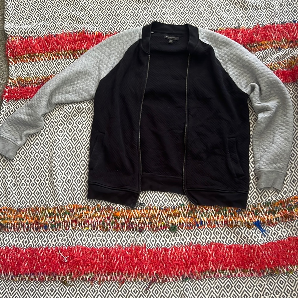 Banana republic men’s zip up sweater
